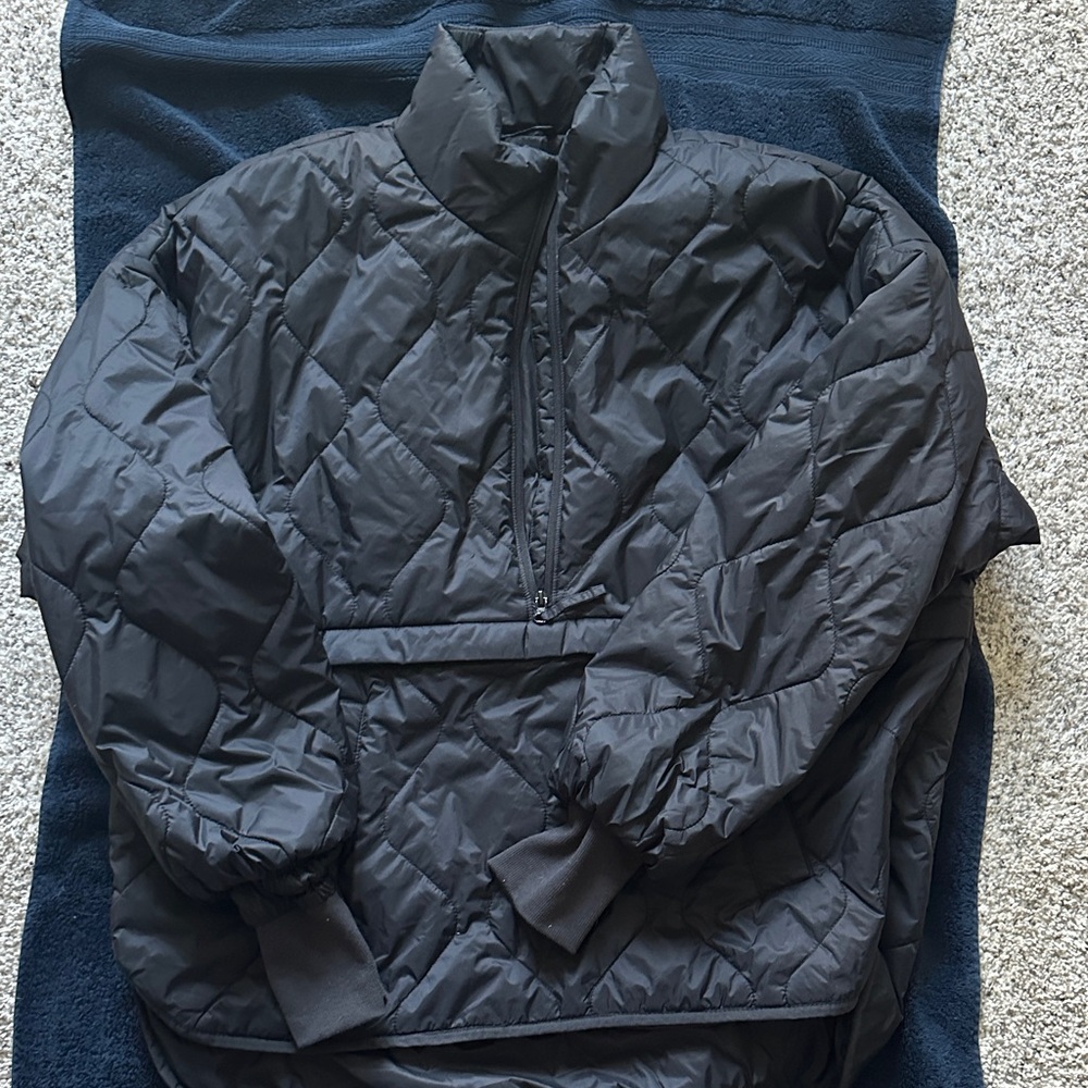 Unisex Black Lightweight Active Quilted Jacket
